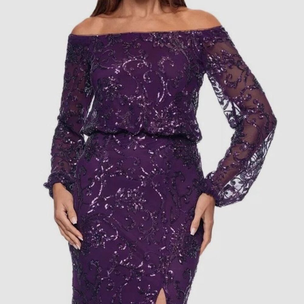 Xscape 12P evening gown